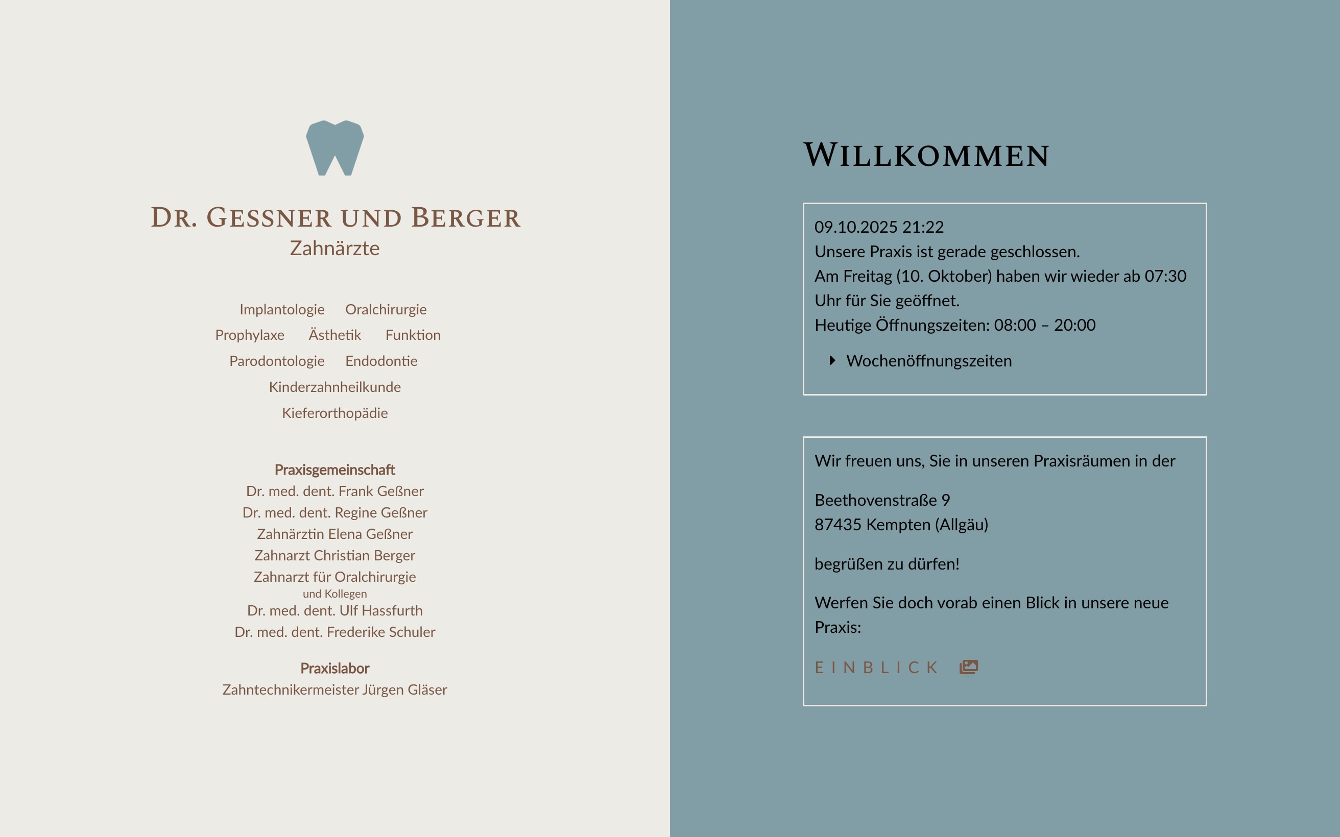 Zahnärzte Dr. Gessner und Berger